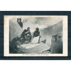 CENTENARIO 1810 - 1910 PATRIOTICA ANTIGUA TARJETA POSTAL PUBLICIDAD DE CIGARRILLOS 43